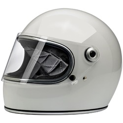 Biltwell Gringo S Ece Motorbike Helmet - Gloss White