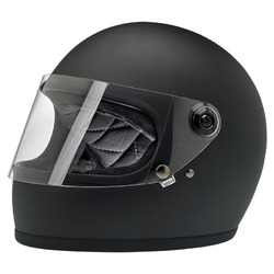 Biltwell Gringo S Ece Motorbike Helmet - Flat Black