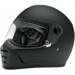 Biltwell Inc. Lane Splitter Motorcycle Helmet - Flat Black