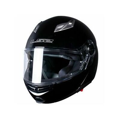 LS2 Helmet FF370 Easy Flip Up Gloss Black - XS (HOT BUY)