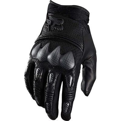 Fox Mens Bomber S MX Gloves - Black - Small