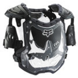 Fox Girls R3 Roost Deflector Girls - Black/Grey - S-M