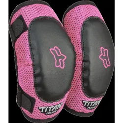 Fox Kids Titan Elbow MX Guard - Black/Pink