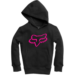 Fox Youth Legacy Pullover Fleece - Black/Pink