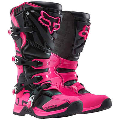 Fox Comp 5 Womens MX Boots - Pink 