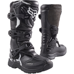 Fox Comp 3 Youth MX Boots - Black