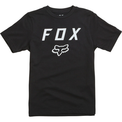 Fox Youth Legacy Moth Tee T-Shirt - Black