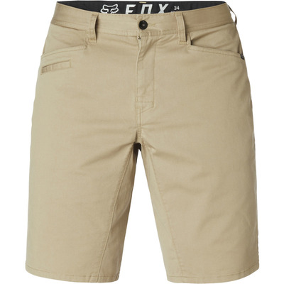 Fox Stretch Chino Shorts - Sand - Size 32