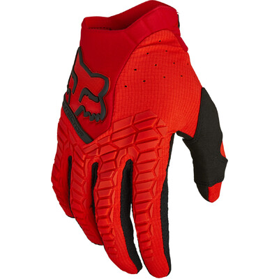 Fox Pawtector MX Gloves  - Flouro Red
