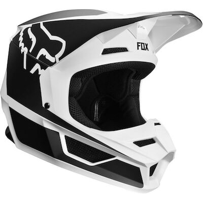 Fox V1 PRZM MX Helmet - Black/White