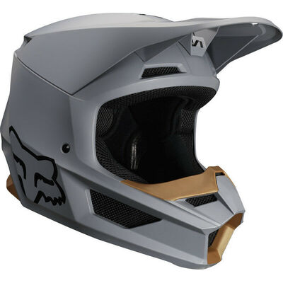 Fox V1 MX Helmet - Matte Stone