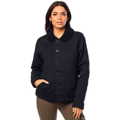 Fox Womens N1 Sherpa Jacket - Black - Medium (HOT BUY)