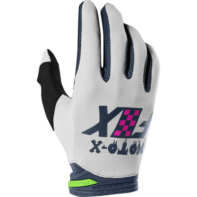 Fox Dirtpaw MX Gloves CZAR - Light Grey