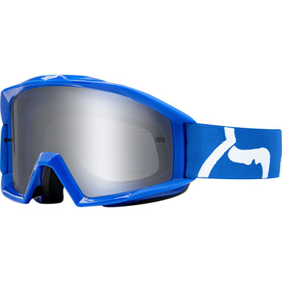 Fox Main Race MX Goggle Clear Lens - Blue - Size Adults