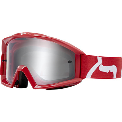 Fox Youth Main Race MX Goggle - Red - Size Youth