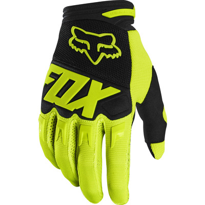 Fox Dirtpaw Glove - Race - Fluro Yellow
