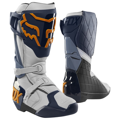 Fox Comp R MX Boots - Navy/Orange