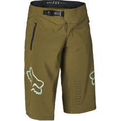 Fox Defend Short Womens - Olive Green - Small (HOT BUY)