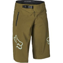 Fox Defend Short Womens - Olive Green - Small (HOT BUY)
