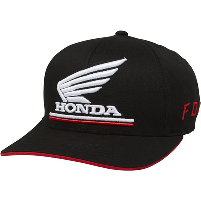 Fox Youth Honda Fanwear Flexfit Hat - Black - Size One Size