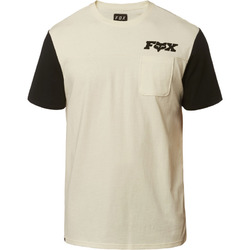 Fox Briggs Crew Tee T-Shirt - Bone