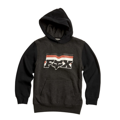 Fox Youth Farout Pullover Hooded Fleece - Black (HOT BUY)