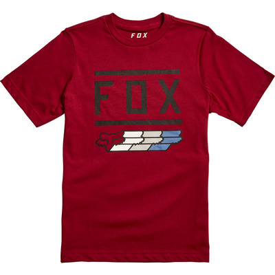 Fox Youth Super SS Tee T-Shirt - Red