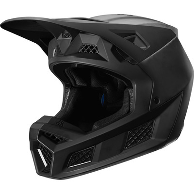 Fox V3 Solids ECE MX Helmet  - Carbon Black