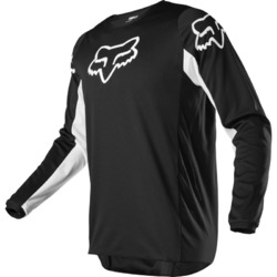 Fox 180 Prix MX Jersey  - Black/White