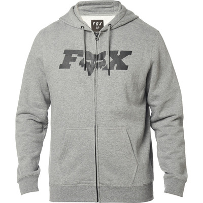 Fox Legacy Fheadx Zip Hooded Fleece - Grey