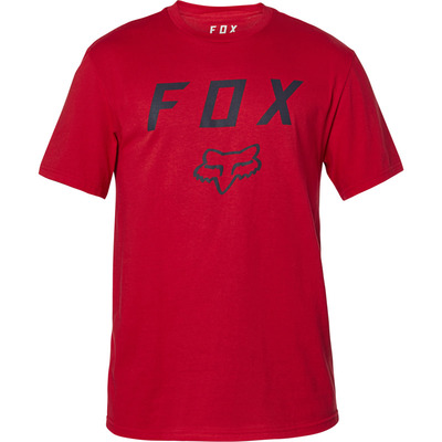 Fox Legacy Moth Tee T-Shirt - Chilli Red - Large