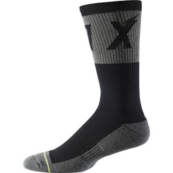 Fox 8 Trail Cushion Sock Wurd - Black