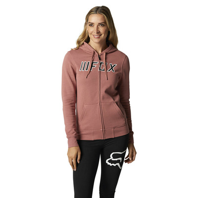 Fox Womens Break Check Zip Fleece - Rose
