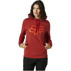 Fox Boundary Pullover Fleece Womens - Red Clay