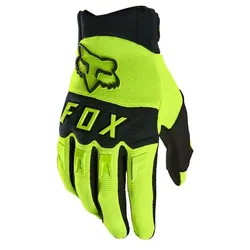 Fox Dirtpaw MX Gloves - Fluro Yellow
