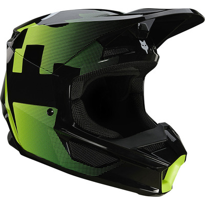 Fox V1 Tayzer Helmet ECE MX Helmet - Black