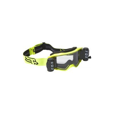 Fox Vue Stray Roll Off MX Goggle - Black/Yellow - Size OS