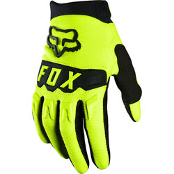 Fox Yth Dirtpaw Glove MX Gloves  - Fluoro Yellow