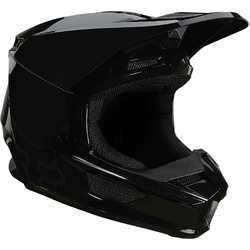 Fox V1 Plaic Helmet ECE - Black - Small (HOT BUY)