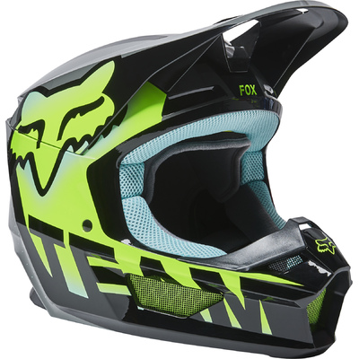 Fox V1 Trice MX Helmet ECE - Teal