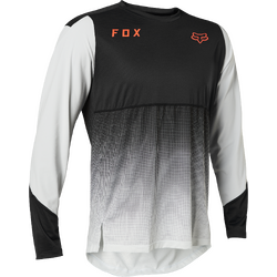 Fox Flexair Long Sleeve Jersey - Light Grey