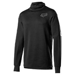 Fox Defend Thermo Hooded Jersey - Black - Small