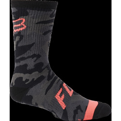 Fox 8" Defend Sock - Black/Camo