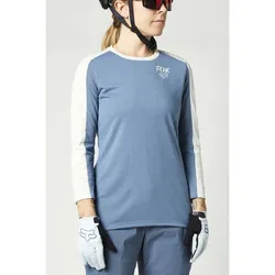 Fox Ranger Dr 3/4 Jersey Womens - Matte Blue - Small (HOT BUY)