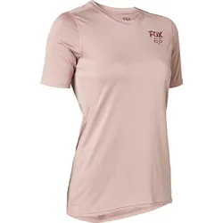 Fox Ranger Short Sleeve Jersey Womens - Dusty Rose