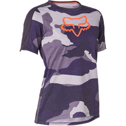 Fox Ranger Dr Short Sleeve Jersey Se Womens - Camo Purple - Small (HOT BUY)