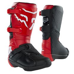 Fox Comp Boot Youth - Fluro Red
