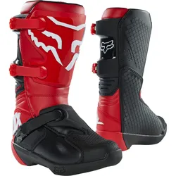 Fox Youth Comp Boot MX Boots - Red