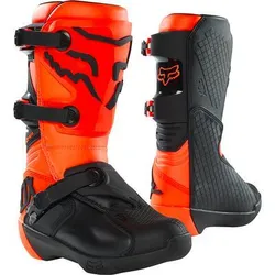 Fox Youth Comp Boot MX Boots - Fluro Orange