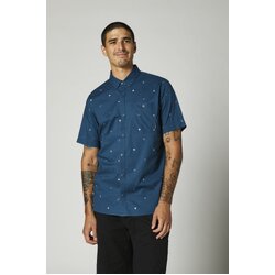 Fox Decrypted Short Sleeve Woven - Blue